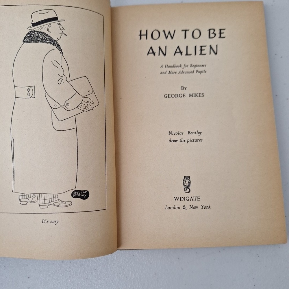 VINTAGE BRITISH 1952, How to be an Alien (In England) by George Mikes - Picture 7 of 8